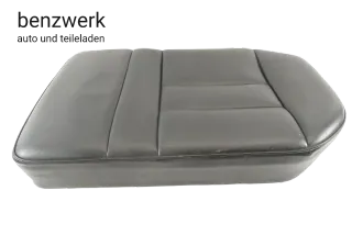 Mercedes W124 Kombi S124 Mopf Sitzfläche hinten links Leder schwarz ✔️ - Bild 1