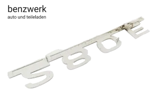 Mercedes W123 Emblem Typenschild Heckklappe 280E 1238170815 ✔️ - Bild 4