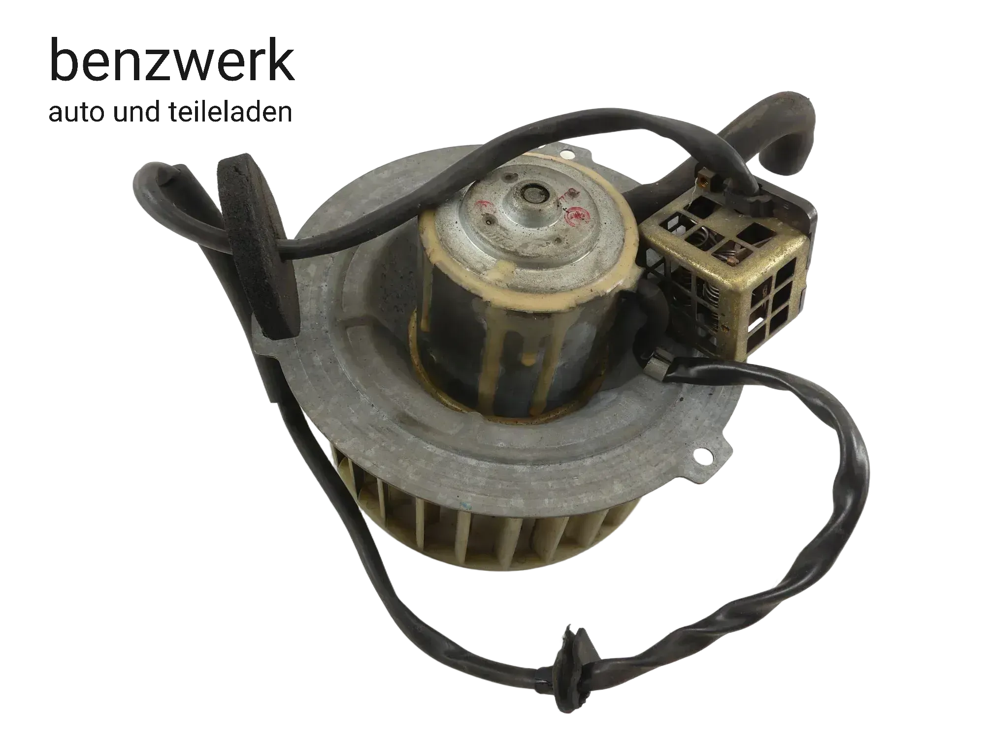 Mercedes W116 Gebläsemotor mit Widerstand Heizung 0008358102 1168350106  ✔️ - Bild 1