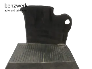Mercedes W124 Teppich Velour schwarz vorne links rechts 1246804940 1246805040 ✔️ - Bild 4