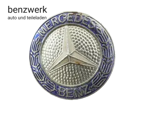 Mercedes W201 190 W124 Emblem Plakette Kühlergrill ORIGINAL ✔️ - Bild 1