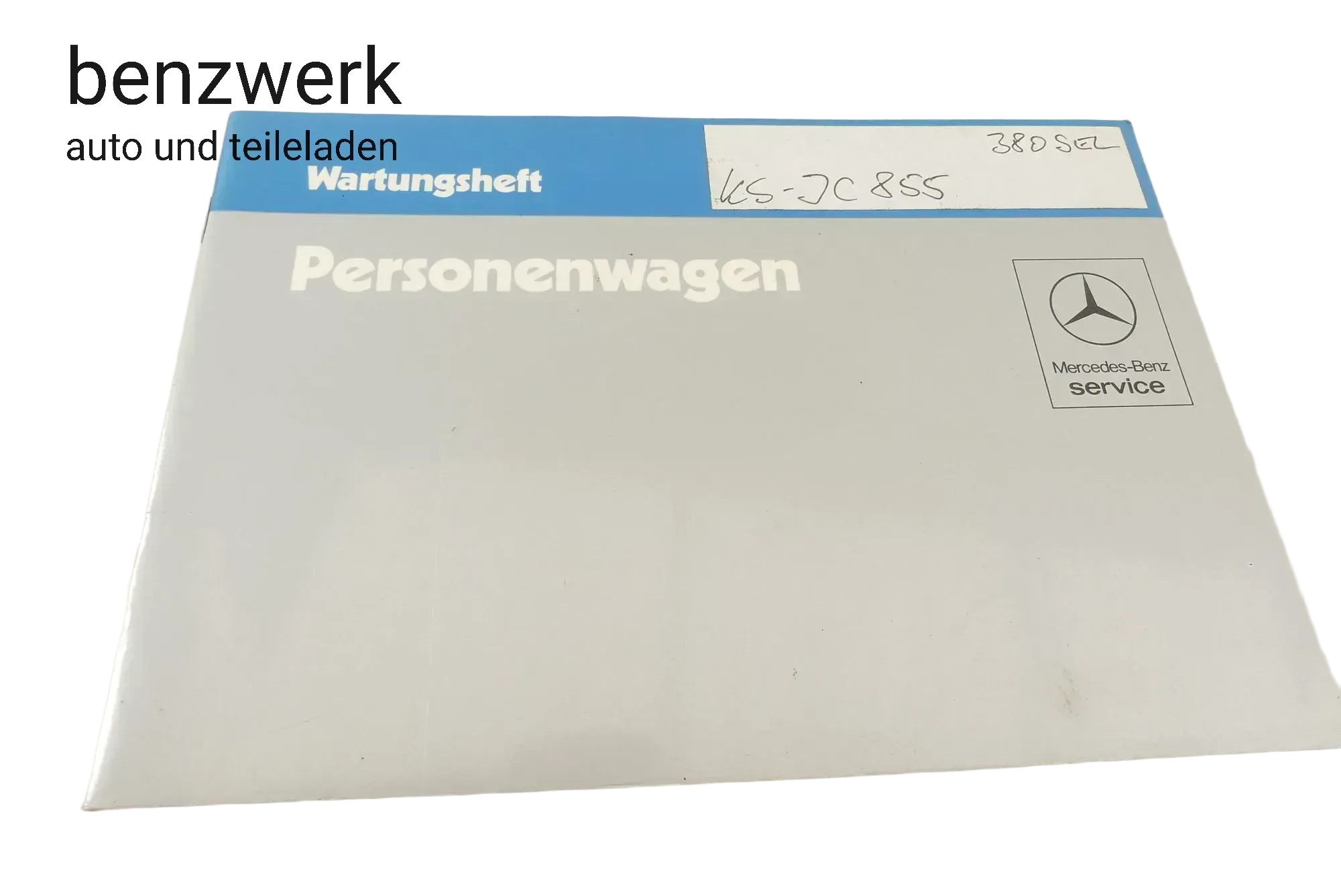 Mercedes W126 W123 W201 Serviceheft Checkheft Wartungsheft 2015841395 ✔️ - Bild 1