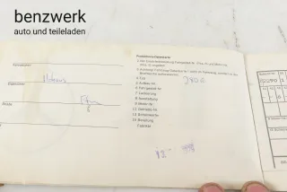 Mercedes W123 R107 W116 Serviceheft Checkheft Bordbuch 1235848995 ✔️ - Bild 3