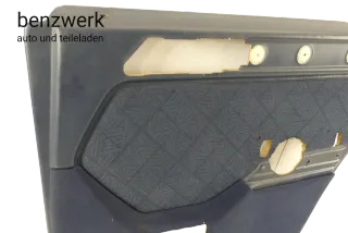 Mercedes W124 Kombi S124 Mopf2 Türverkleidung hinten rechts Stoff blau ORIGINAL - Bild 3