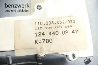 Mercedes W124 Kombiinstrument Tacho Cockpit ASD ASR K= 0,780 1245428069 ✔️ - Bild 5