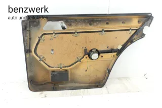Mercedes W124 S124 Mopf Türverkleidung Leder schwarz hinten links ✔️ - Bild 7