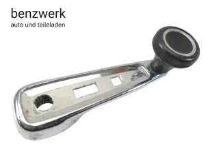 Mercedes W114 W115 R107 C107 W116 W123 W108 Fensterkurbel Chromring vorne ✔️ - Bild 1