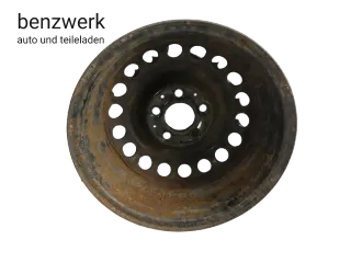 Mercedes W124 W201 1x Felge Stahlfelge 6x15 ET49 1244000602 - Bild 3