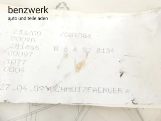 Mercedes W124 Schmutzfänger Radkasten hinten links NEU ORIGINAL B66528134 ✔️ - Bild 4