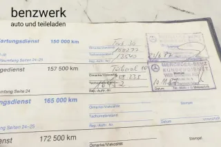 Mercedes W123 Diesel Serviceheft Checkheft Bordbuch 1235844693 ✔️ - Bild 7
