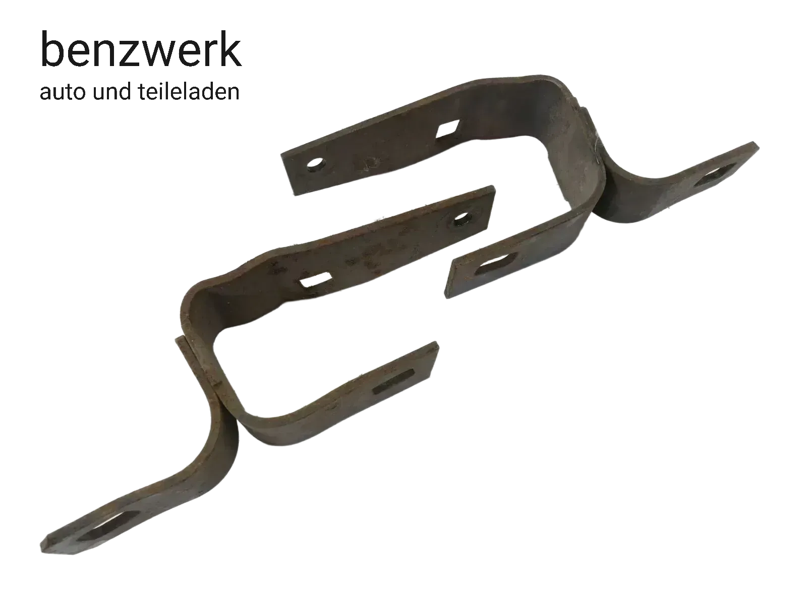 Mercedes W123 S123 C123 2x Halter Stoßstange hinten 1238850514 1238850614 ✔️ - Bild 1