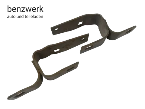 Mercedes W123 S123 C123 2x Halter Stoßstange hinten 1238850514 1238850614 ✔️