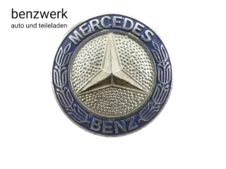 Mercedes W201 190 W124 Emblem Plakette Kühlergrill ORIGINAL ✔️ - Bild 1