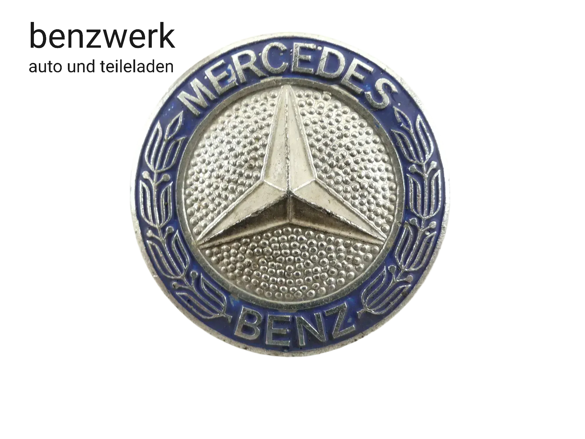 Mercedes W201 190 W124 Emblem Plakette Kühlergrill ORIGINAL ✔️ - Bild 1