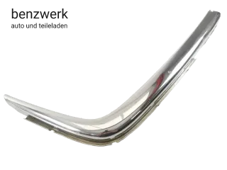 Mercedes SL SLC R107 C107 W107 Chromblende Stoßstange vorne rechts 1078850601 ✔ - Bild 1