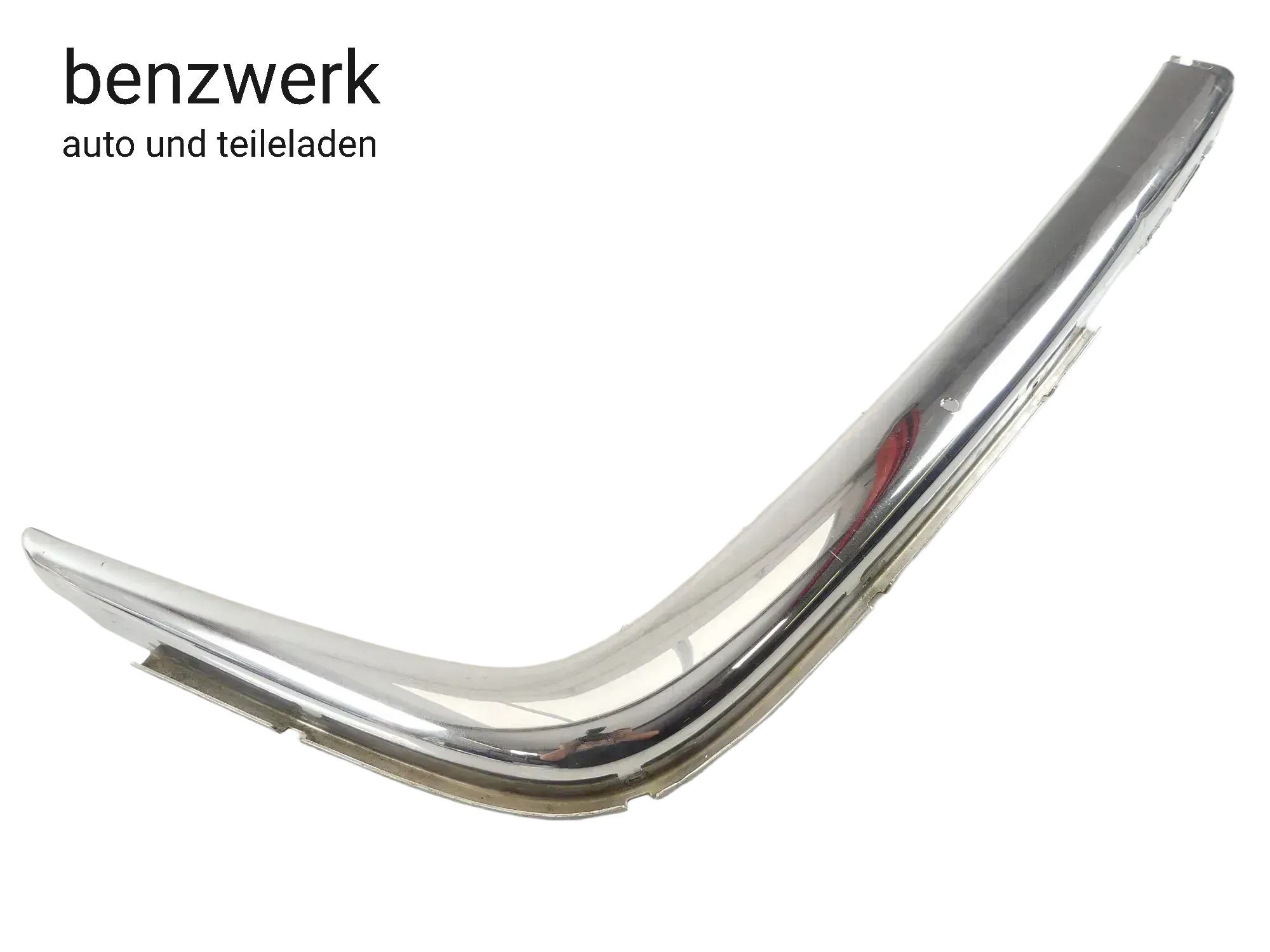 Mercedes SL SLC R107 C107 W107 Chromblende Stoßstange vorne rechts 1078850601 ✔ - Bild 1