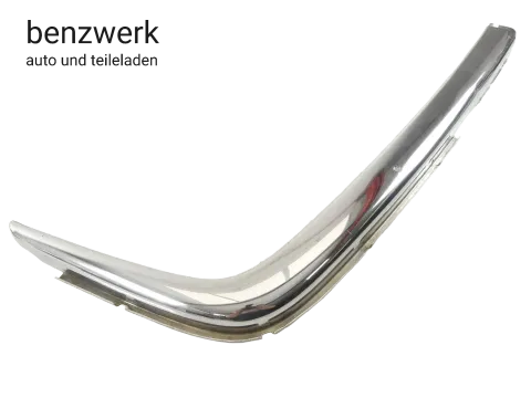 Mercedes SL SLC R107 C107 W107 Chromblende Stoßstange vorne rechts 1078850601 ✔