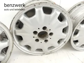 Mercedes E-Klasse W210 4x Alufelge Felge ORIGINAL 6,5x15 ET37 2104010502✔️ - Bild 3