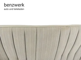 Mercedes W124 1. Serie Mopf 0 Sitzfläche hinten Sitz Rücksitzbank Stoff grau - Bild 5