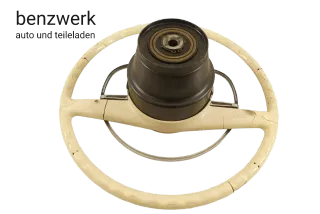 Mercedes W108 W109 W111 W113 W114 W115 Lenkrad Weiß Elfenbein ORIGINAL 430mm ✔️ - Bild 8