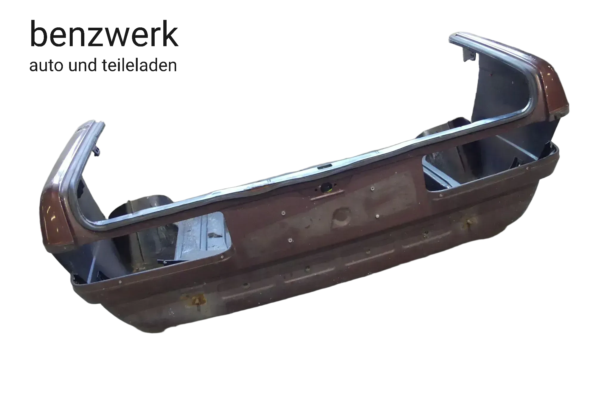 Mercedes W123 Limousine Heckblech Teilabschnitt Heckmittelstück Reserveradwanne - Bild 1