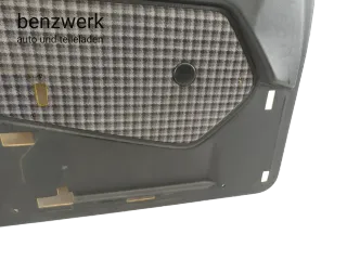 Mercedes W124 Türverkleidung vorne links Stoff karo schwarz  ✔️ - Bild 5