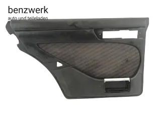 Mercedes W126 SE Türverkleidung hinten links Stoff schwarz 1267370170 ✔️ - Bild 1