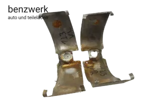Mercedes W123 Coupe C123 2x Chromspange Stoßstange vorne 1238850323 1238850423✔️ - Bild 4