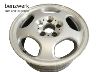 Mercedes W202 W208 W210 1x Alufelge 7,5x16 ET41 2104011302 ✔️ - Bild 1