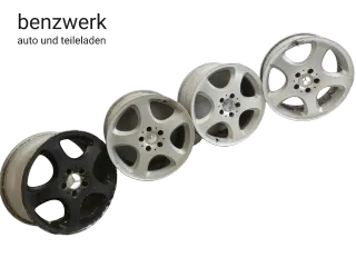 Mercedes SL R129 4x Alufelge Sador 8,25x17 ET34 ORIGINAL 1294010902 ✔️ - Bild 1