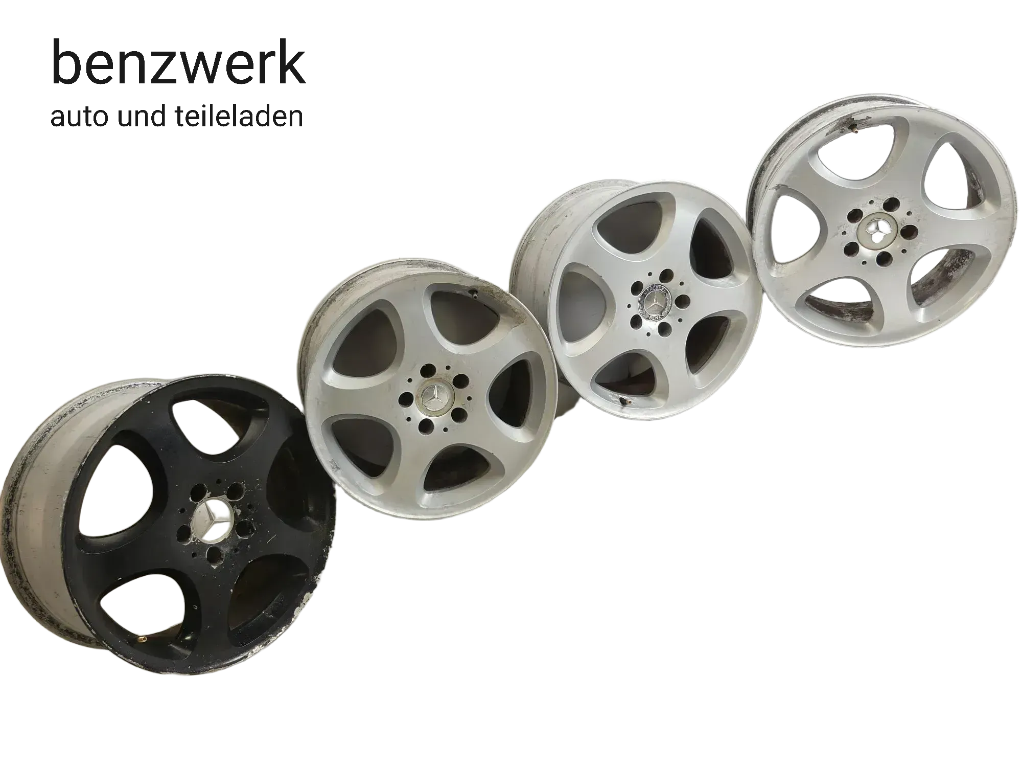 Mercedes SL R129 4x Alufelge Sador 8,25x17 ET34 ORIGINAL 1294010902 ✔️ - Bild 1
