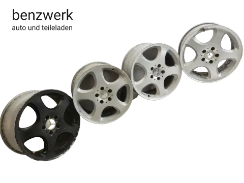 Mercedes SL R129 4x Alufelge Sador 8,25x17 ET34 ORIGINAL 1294010902 ✔️