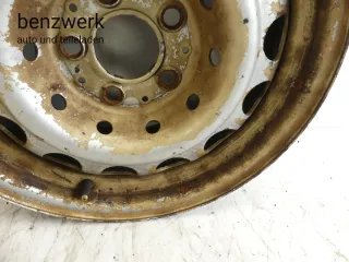 Mercedes W140 1x Stahlfelge ORIGINAL 7,5x16 ET51 1404000802 ✔️ - Bild 2