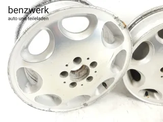 Mercedes W140 4x Alufelge 8-Loch 7,5x16 ET51 ORIGINAL 1404000902 ✔️ - Bild 2