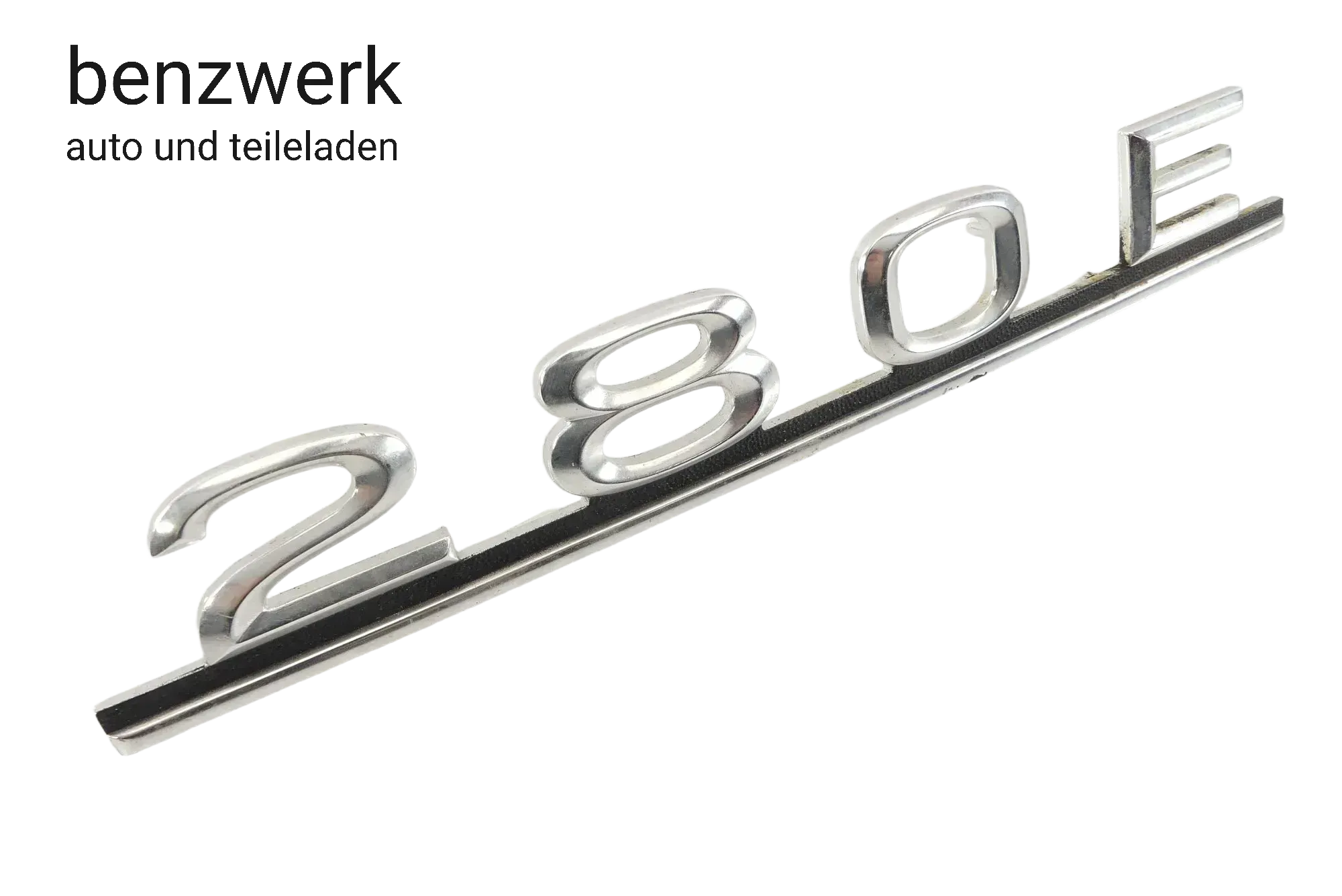 Mercedes W123 Emblem Typenschild Heckklappe 280E 1238170815 ✔️ - Bild 1