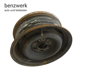 Mercedes W115 W123 1x Felge Stahlfelge 5,5x14 ET30 ORIGINAL 1234000302 ✔️ - Bild 2