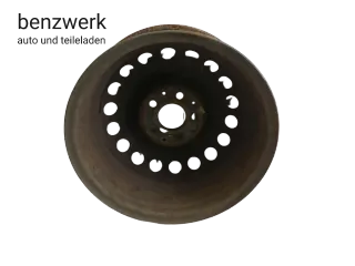 Mercedes W124 W201 1x Felge Stahlfelge 6x15 ET49 1244000602 - Bild 2