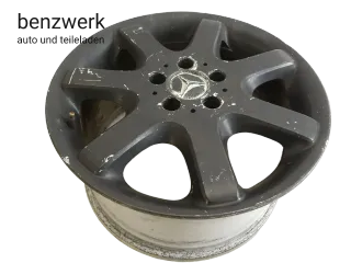 Mercedes ML W163 1x Alufelge 8,5x17 ET52 ORIGINAL 1634011602 ✔️ - Bild 1