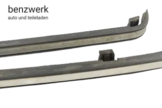 Mercedes W123 2x Chromleiste unter Rückleuchte ORIGINAL 1236900962 1236901062✔️ - Bild 4