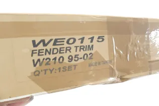 Mercedes W210 Fender Trim Radlaufchrom NEU NOS WE0115✔️ - Bild 3