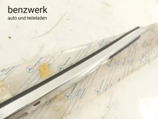 Mercedes W126 Zierstab Frontscheibe seitlich rechts NEU NOS ORIGINAL 1266702822 - Bild 3