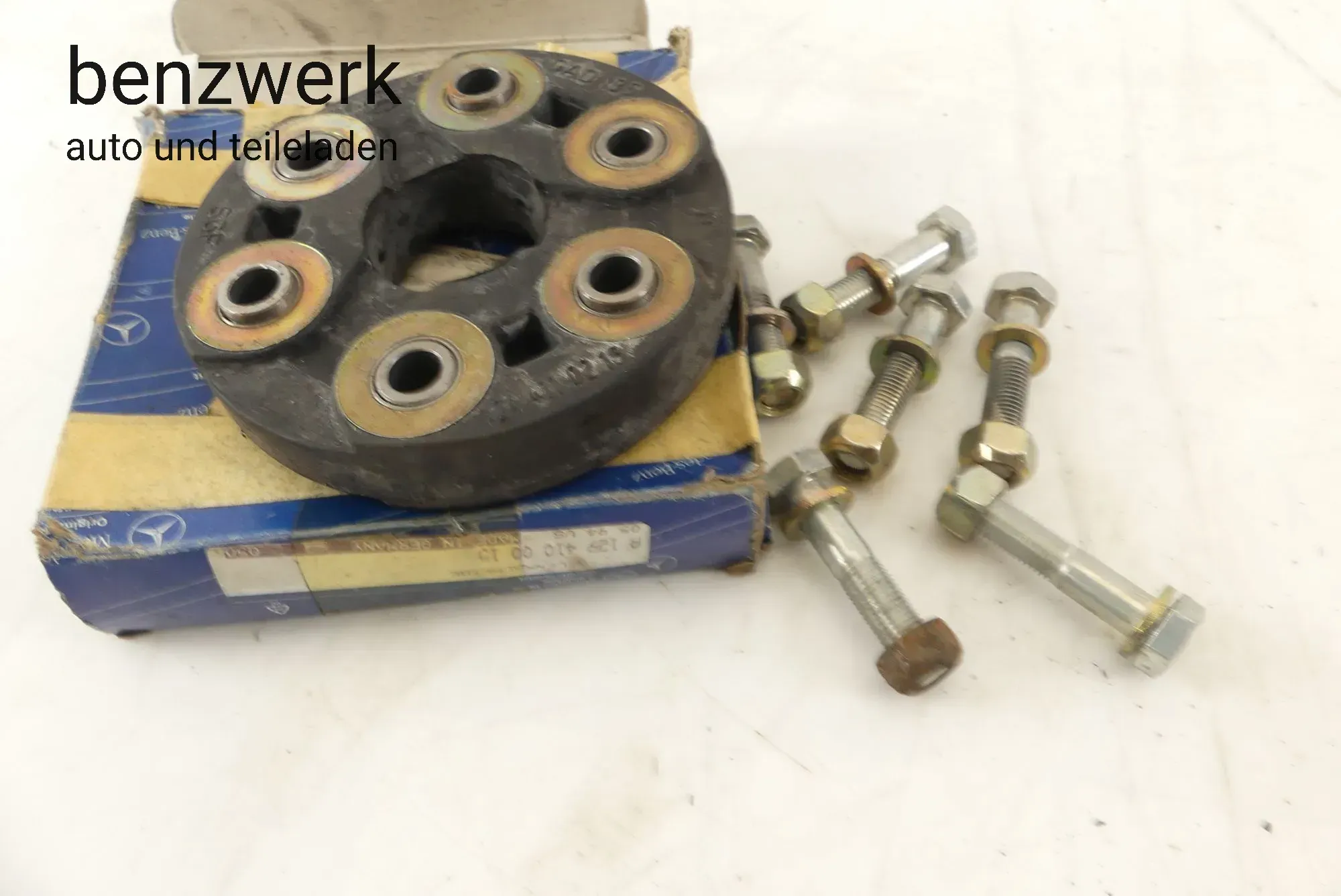 Mercedes W124 R129 Gelenkscheibe Hardyscheibe ORIGINAL 1244110215 12944100015 - Bild 1