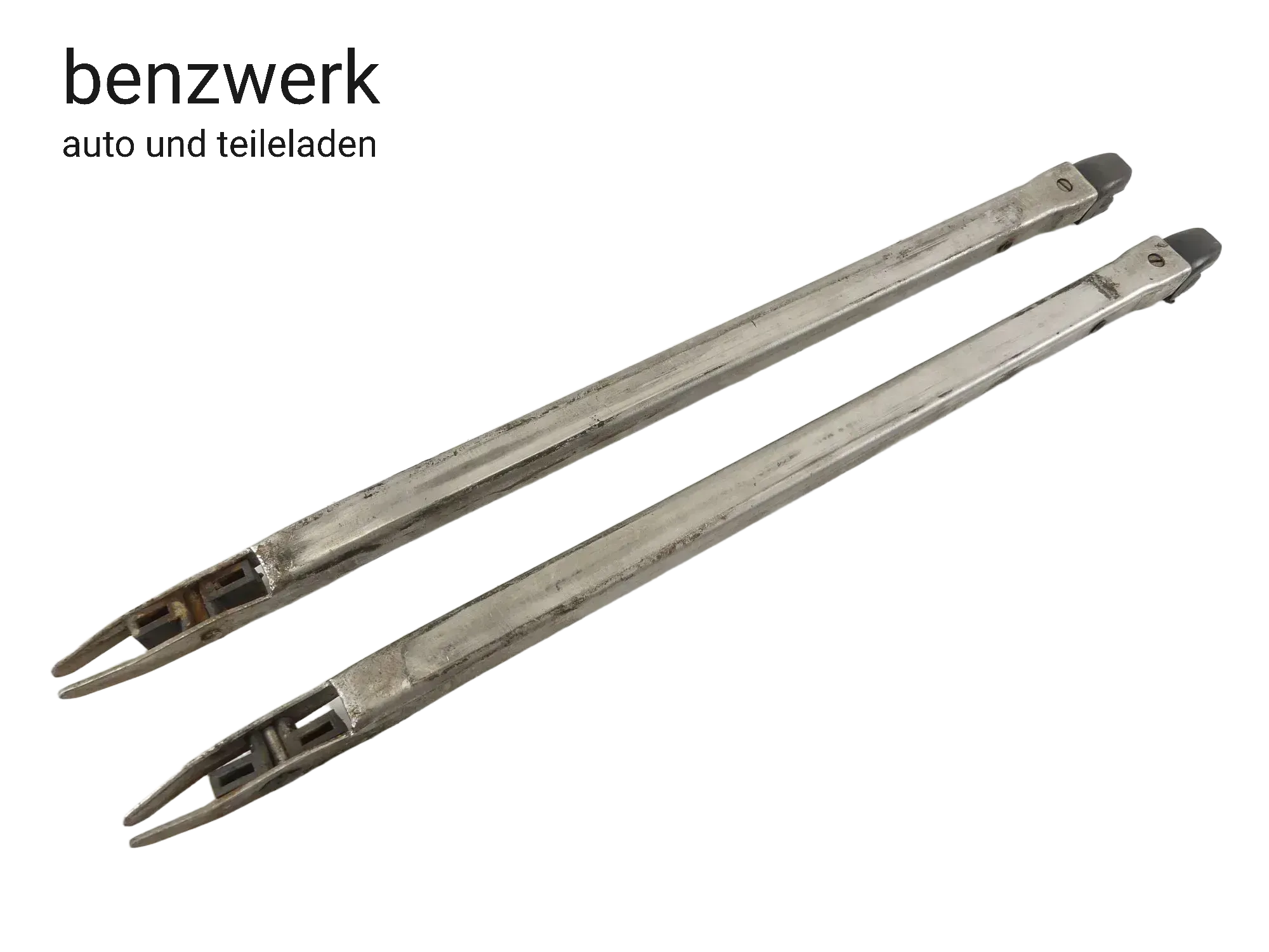 Mercedes W123 W126 2X Hebel Windabweiser Schiebedach ORIGINAL 1237800038 ✔️ - Bild 1