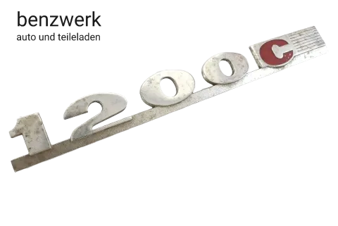 NSU Prinz Emblem Schriftzug Typenschild 1200C ✔