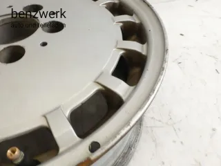 Mercedes W124 1x Alufelge Gullideckel Sportline 7x15 ET41 1244010902 ✔️ - Bild 3
