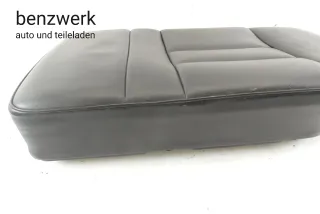 Mercedes W124 Kombi S124 Mopf Sitzfläche hinten links Leder schwarz ✔️ - Bild 4