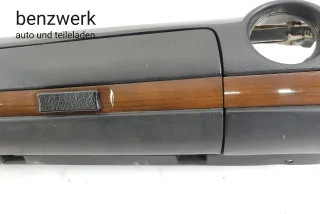 Mercedes W123 1. Serie Armaturenbrett schwarz mit Zebrano 1236800387 1236803587 - Bild 6