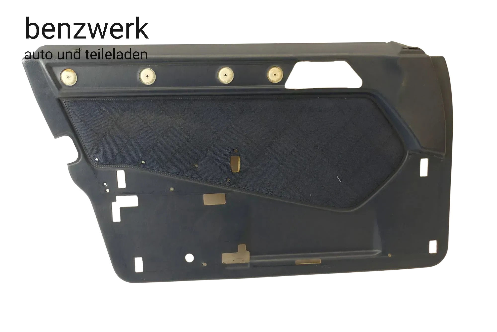 Mercedes W124 Kombi S124 Mopf2 Türverkleidung vorne links Stoff blau ORIGINAL - Bild 1