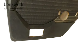 Mercedes W124 Kombi S124 Mopf1 Türverkleidung hinten rechts Stoff schwarz - Bild 2