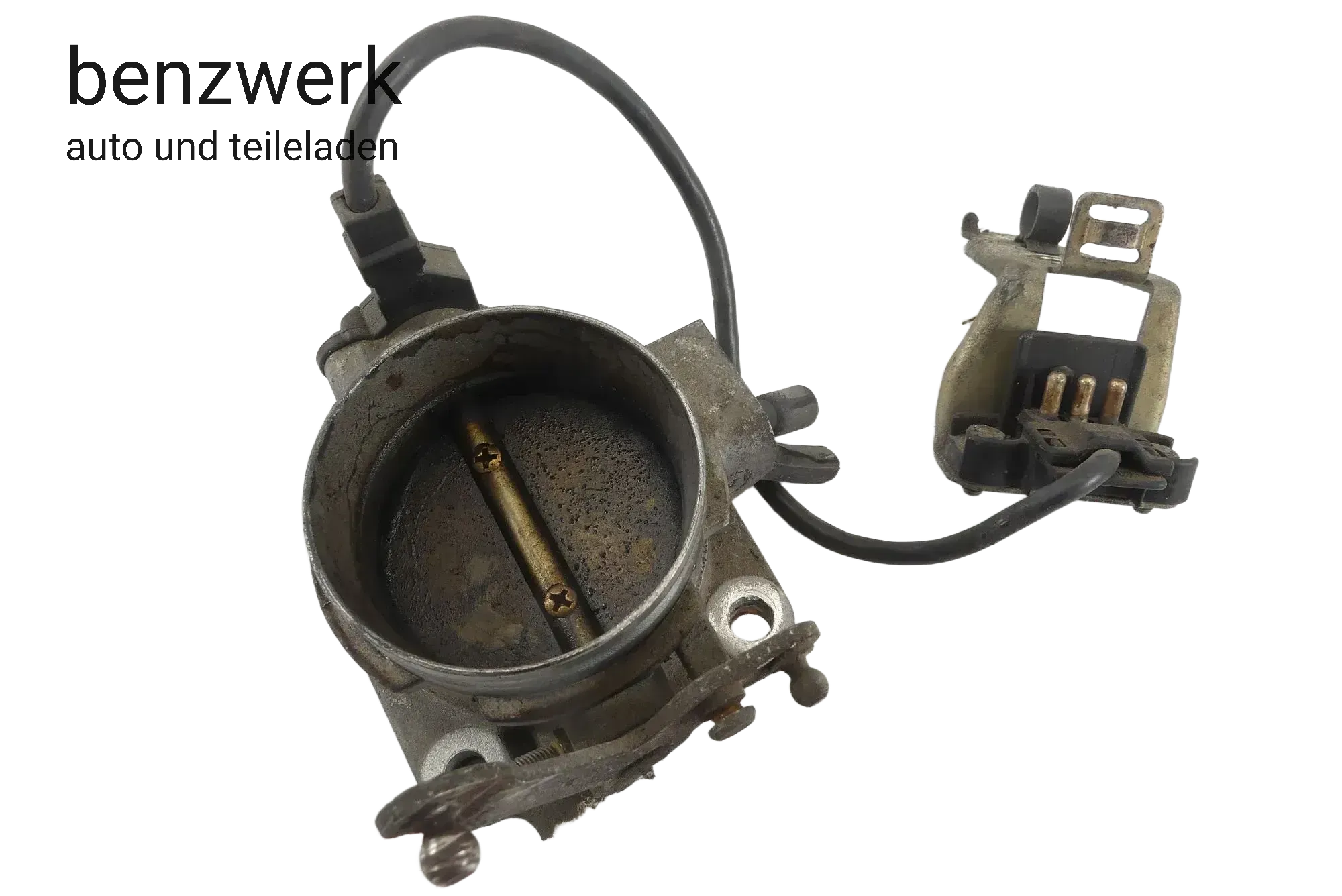 Mercedes W124 W201 M102 Drosselklappe + Sensor 0011409053 0035451824 ✔ - Bild 1